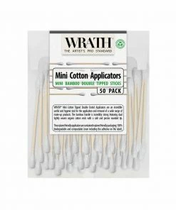 WRATH Mini Cotton Applicators - Biodegradable