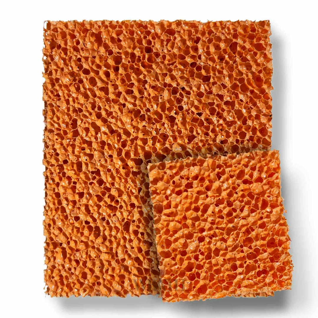 WRATH Orange Rubber Pore Stipple Sponge