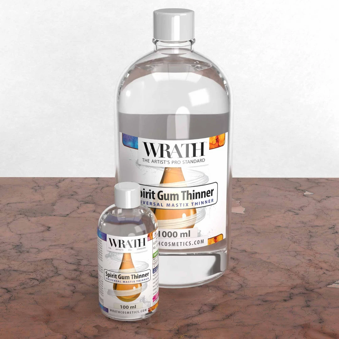 WRATH Spirit Gum Thinner - Mastix Solvent Removers & Solvents