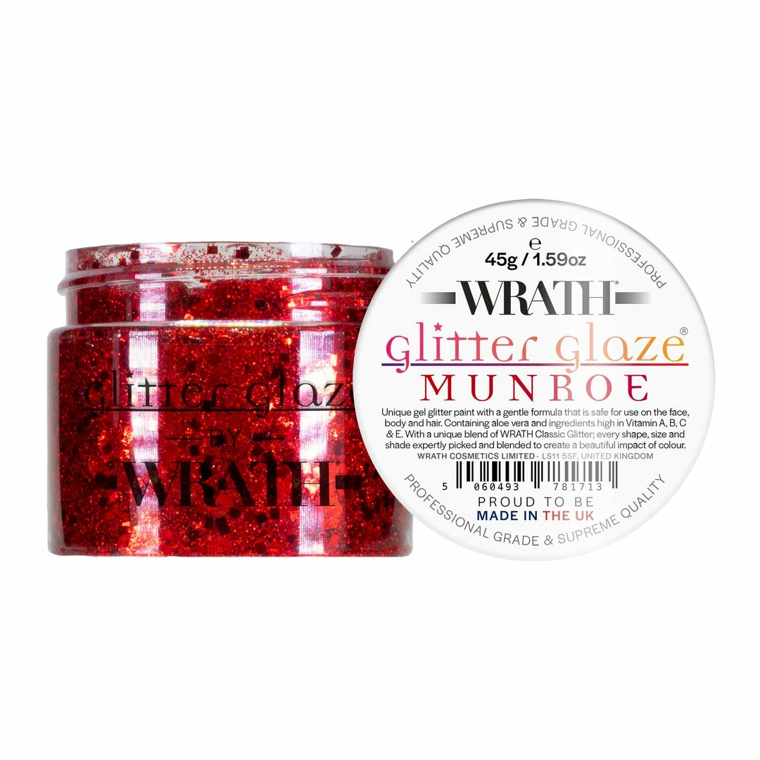 WRATH Glitter Glaze® - Glitter Gel Paint For Face, Body & Hair