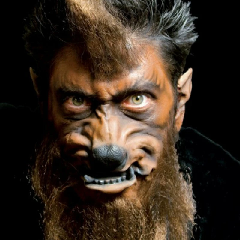 Woochie Latex Prosthetic Werewolf Face Set Prosthetics