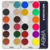 FX Colour Palettes Kryolan AQUACOLOR 24 Palette - Face & Body Paint - Z