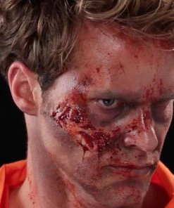 Smiffy's Make-up FX Hyper-Realistic Water Transfer Wound - Zombie Rot Prosthetics