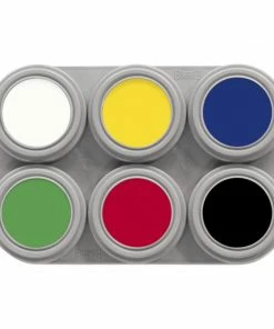 Water Based Grimas Pure Water Makeup 6 Colour Palette